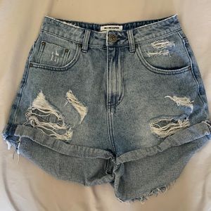 One Teaspoon High-Rise Shorts